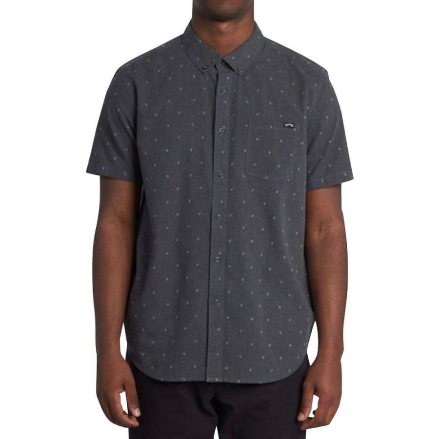 ビラボン Billabong メンズ 半袖シャツ トップス All Day Jacquard Shirt Black Supersport Tn