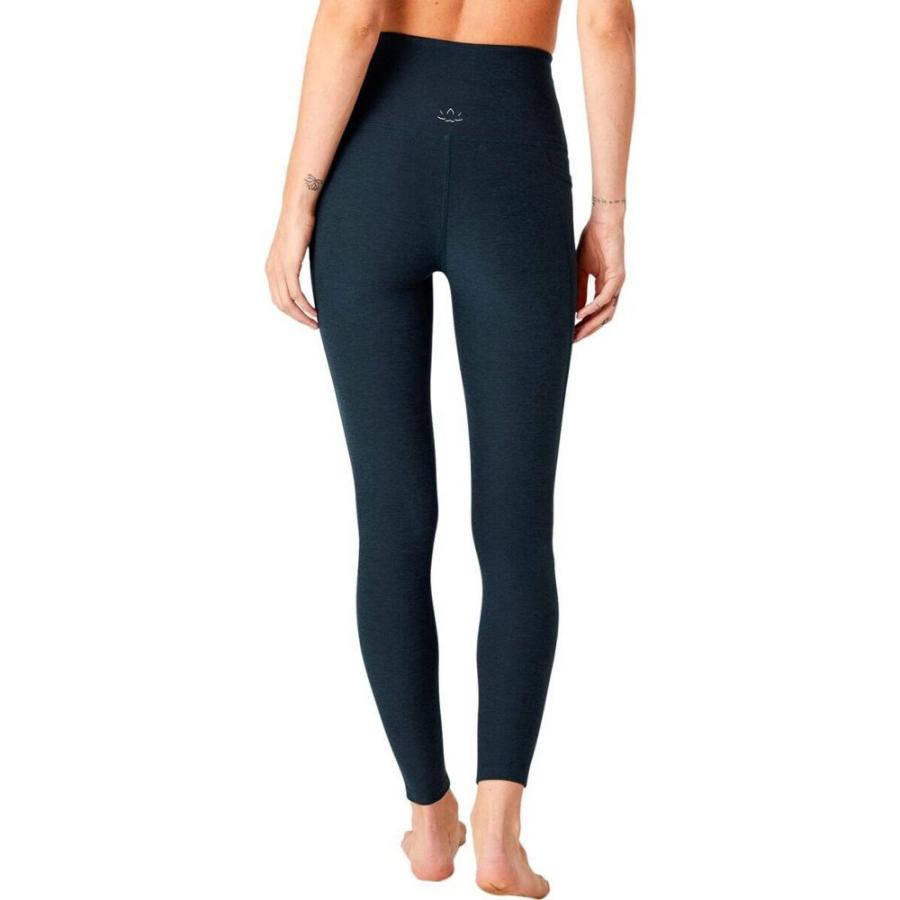 在庫一掃 ビヨンドヨガ Beyond Yoga レディース スパッツ レギンス インナー 下着 Spacedye Out Of Pocket Midi Legging Nocturnal Navy 独創的 Nooitmeergrasmaaien Be