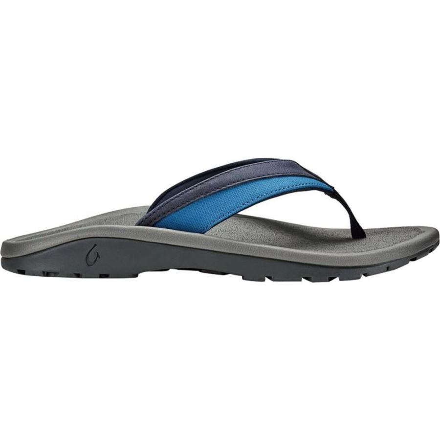 オルカイ Olukai メンズ ビーチサンダル シューズ 靴 Ohana Koa Flip Flop Trench Blue Stone Www Arilab Com Tr Index Php