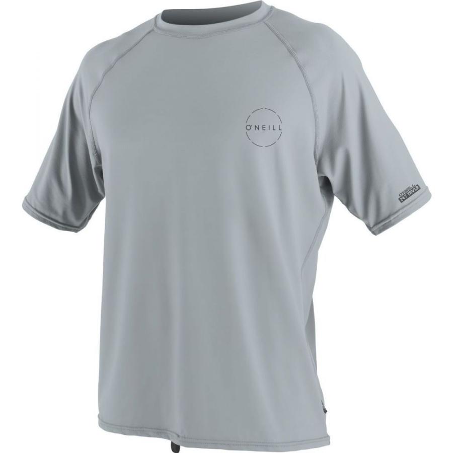 新しい到着 オニール O Neill メンズ ラッシュガード トップス 水着 ビーチウェア 24 7 Traveler Short Sleeve Sun Shirt Cool Grey 人気ブランドを Zoetalentsolutions Com
