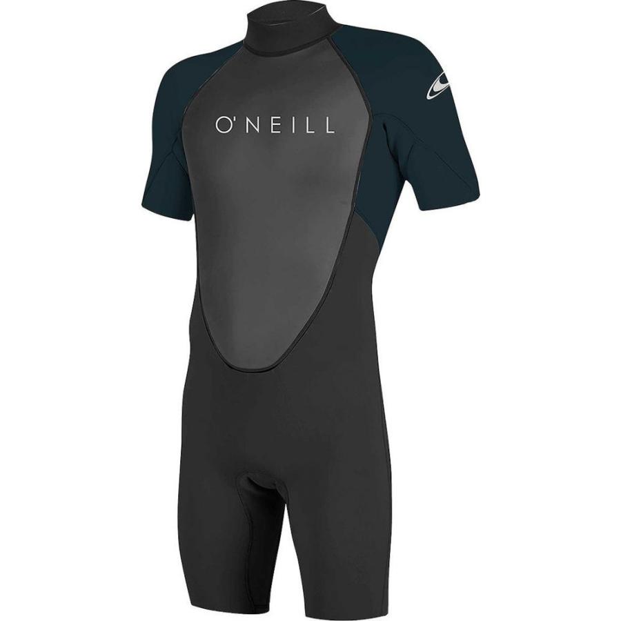新版 オニール O Neill メンズ ウェットスーツ 水着 ビーチウェア Reactor Ii 2mm Back Zip Short Sleeve Spring Wetsuit Black Slate 新品本物 Orientalweavers Com