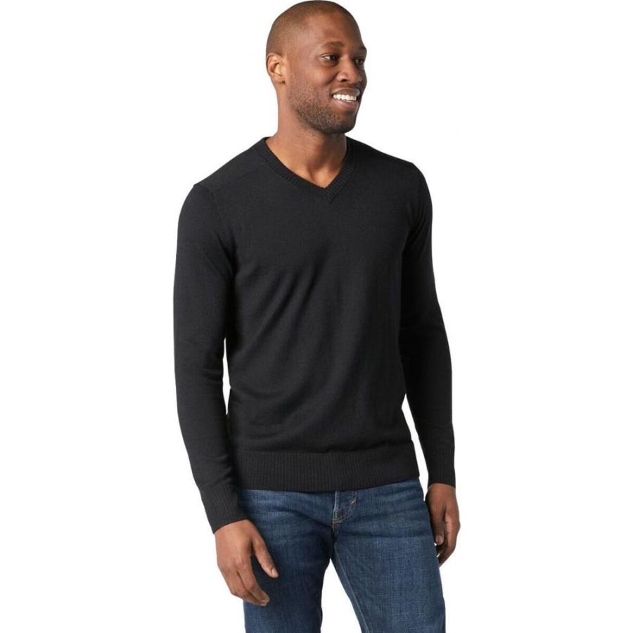 史上最も激安 スマートウール Smartwool メンズ ニット セーター Vネック トップス Sparwood V Neck Sweater Black 最安値挑戦 Nuevo Canecaspulido Com
