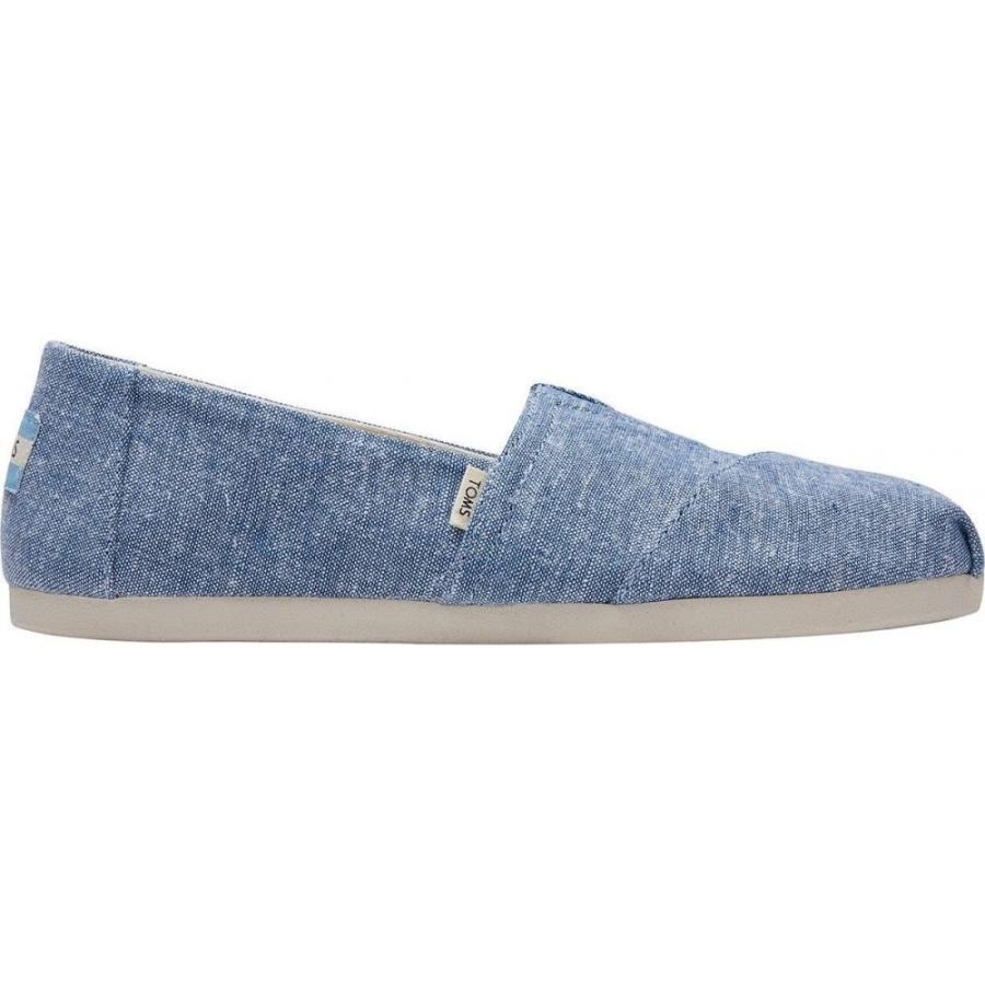 トムス Toms レディース エスパドリーユ シューズ 靴 Alpargata Chambray Espadrille Shoe Blue Jsonic Ca