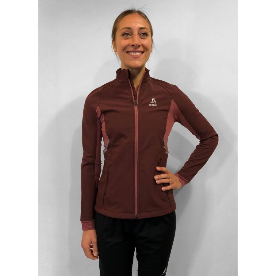 最高の品質 オドロ Odlo レディース スキー・スノーボード ジャケット アウター Aeolus Jacket DECADENT CHOCOLATE, パティスリードシェフフジウ b4b242ae