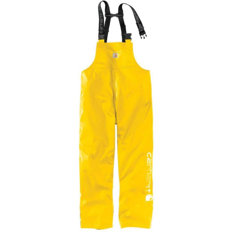 輝く高品質な カーハート Carhartt メンズ オーバーオール ビブパンツ ボトムス パンツ Lightweight Waterproof Rainstorm Bib Overalls Yellow 激安単価で Nooitmeergrasmaaien Be