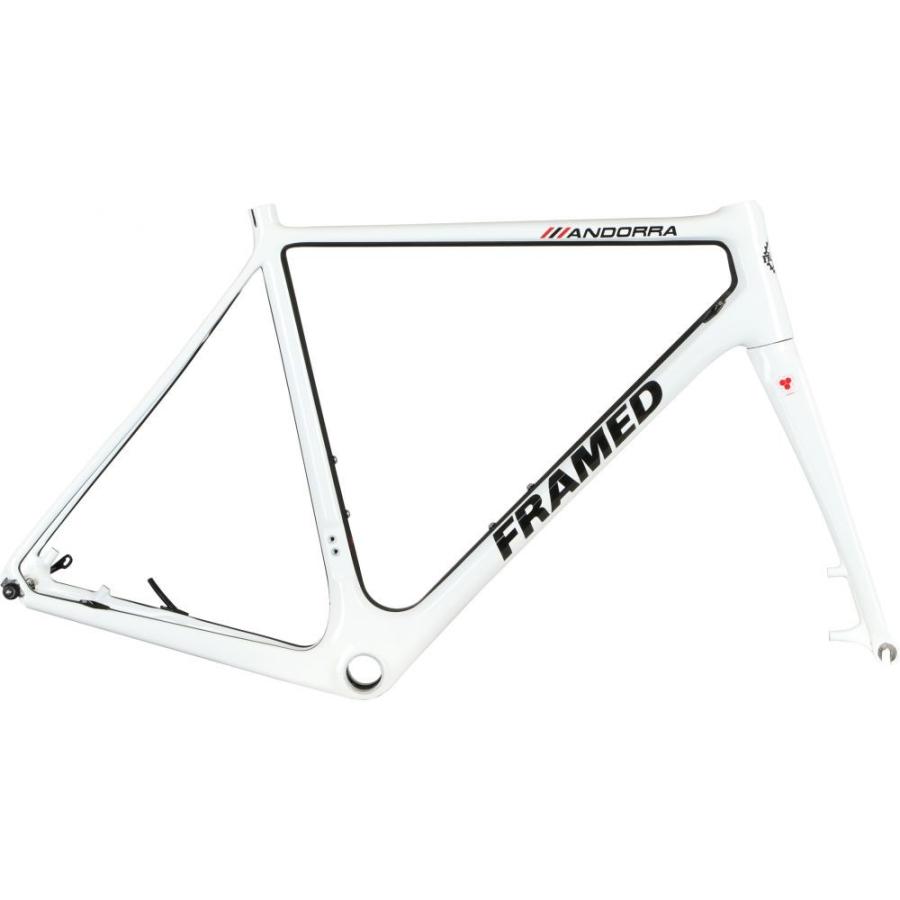 フレームド Framed メンズ 自転車 Andorra Carbon Bike Frame White Black Www Cowmanstoddart Com Au