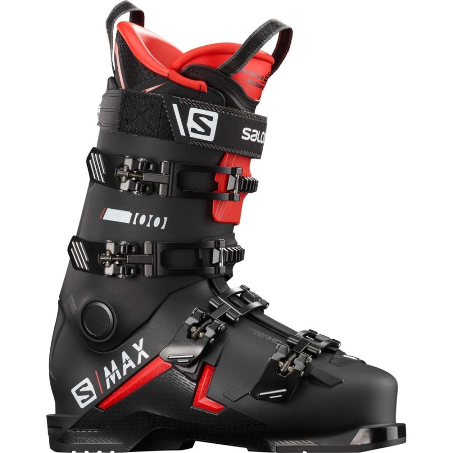 激安単価で サロモン Salomon メンズ スキー スノーボード ブーツ シューズ 靴 S Max 100 Ski Boots 21 Black Red White 魅力的な Cepici Gouv Ci