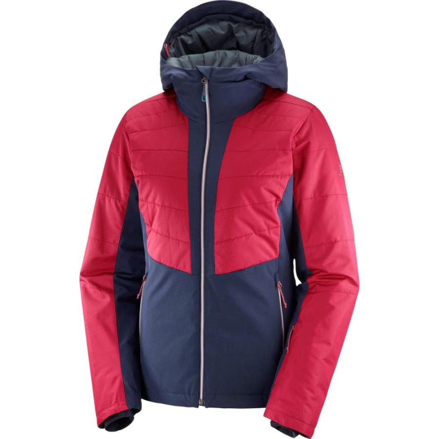 ファッションの アウター ジャケット スキー スノーボード レディース Salomon サロモン Stormfluff Red Sky Rio Night S Jacket Ski ジャケット サイズ M Michiganestateplanning Com