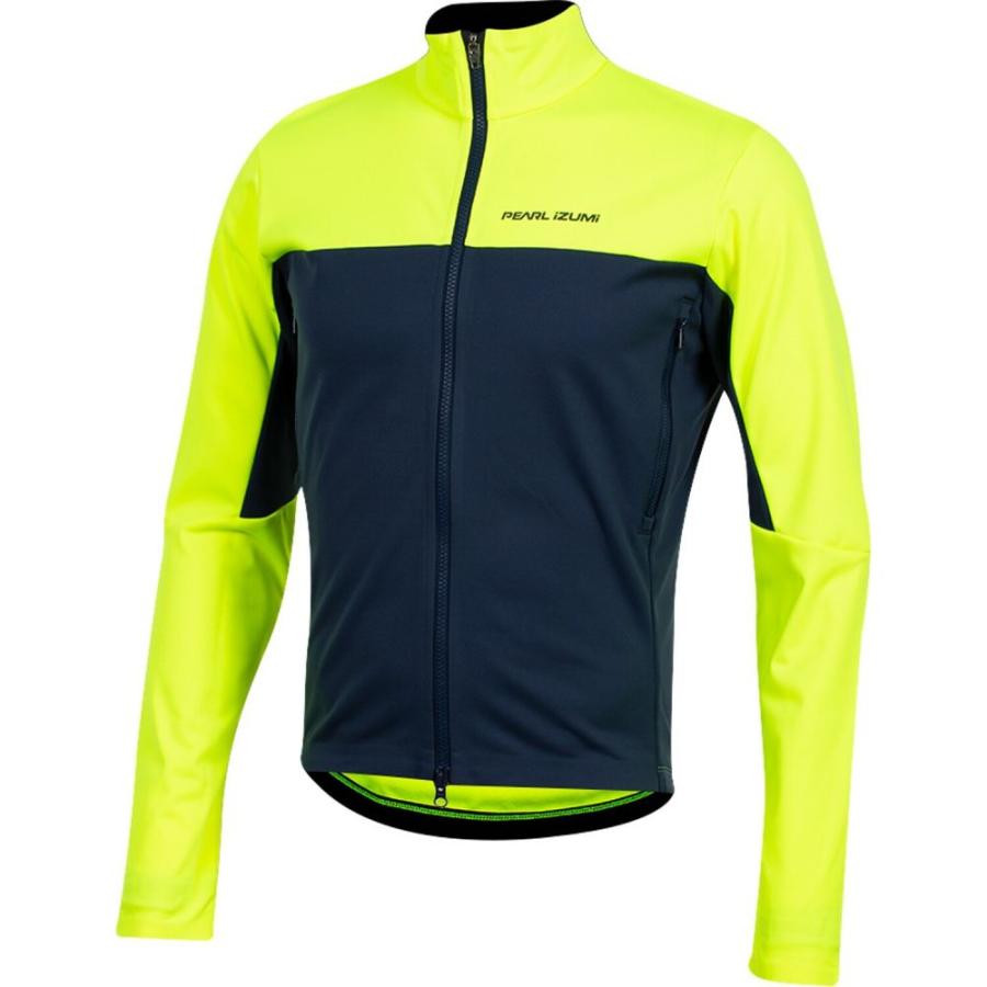 最も優遇の パールイズミ Pearl Yellow Navy Jacket Screaming Bike Amfib アウター Interval ジャケット 自転車 メンズ Izumi ウェア Os Fffee0c77a