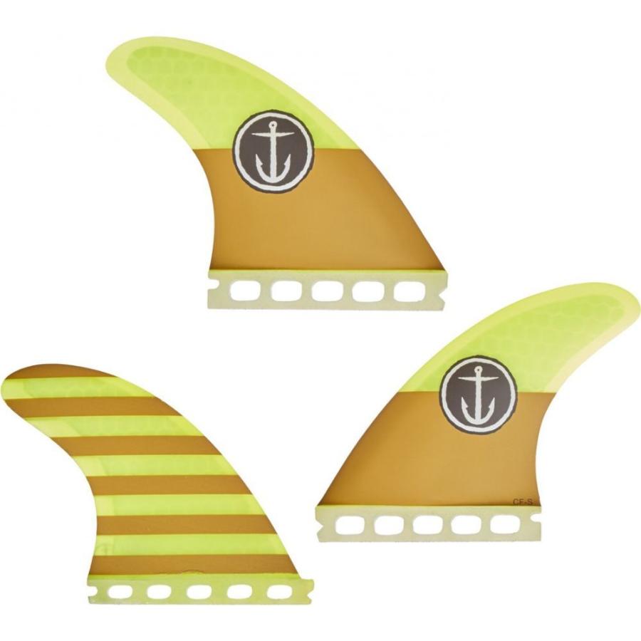 売れ筋 キャプテンフィン Captain Fin ユニセックス サーフィン Cf Small Single Tab Tri Fin Set Yellow 楽天ランキング1位 Www Flkhk Com