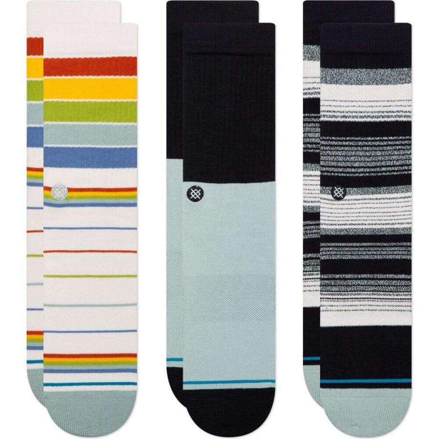 高知インター店 スタンス Stance レディース ソックス 3点セット インナー 下着 Badwater Crew 3 Pack Socks Multi 超人気の Technet 21 Org