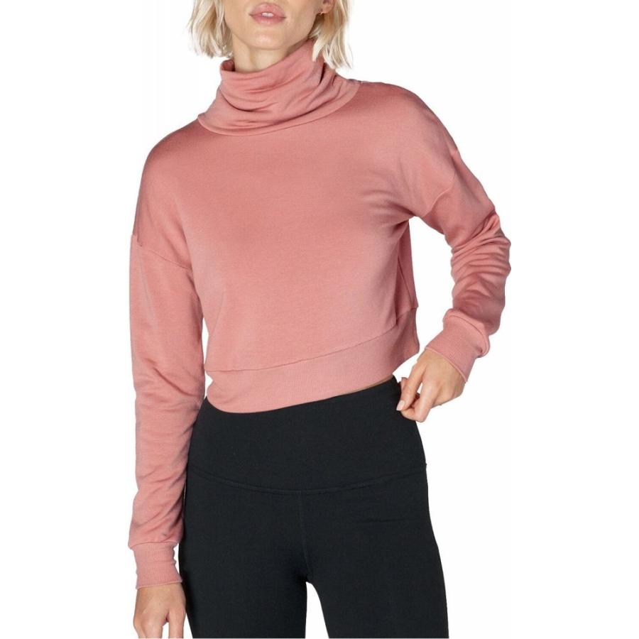ビヨンドヨガ Beyond Lei Pink Pullover Cropped Time All トップス フィットネス・トレーニング レディース Yoga トップス（ジャージ以外） 珍しい 