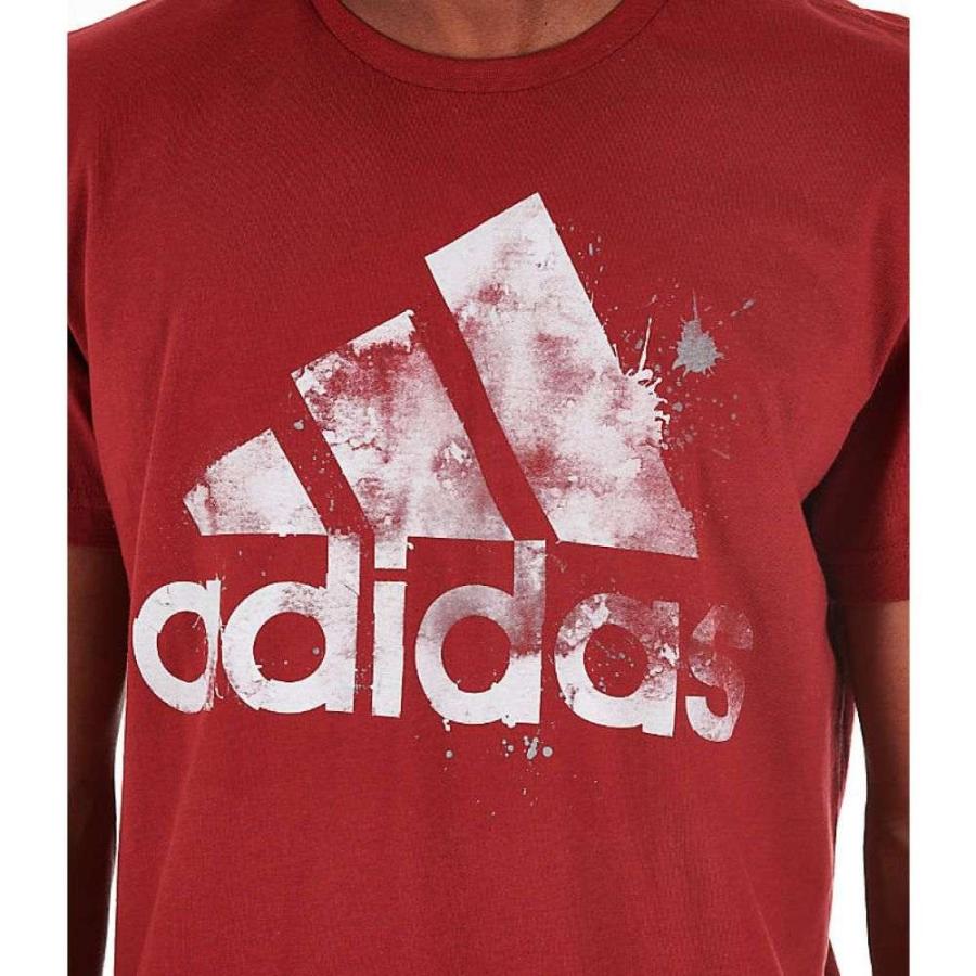 maroon adidas shirt