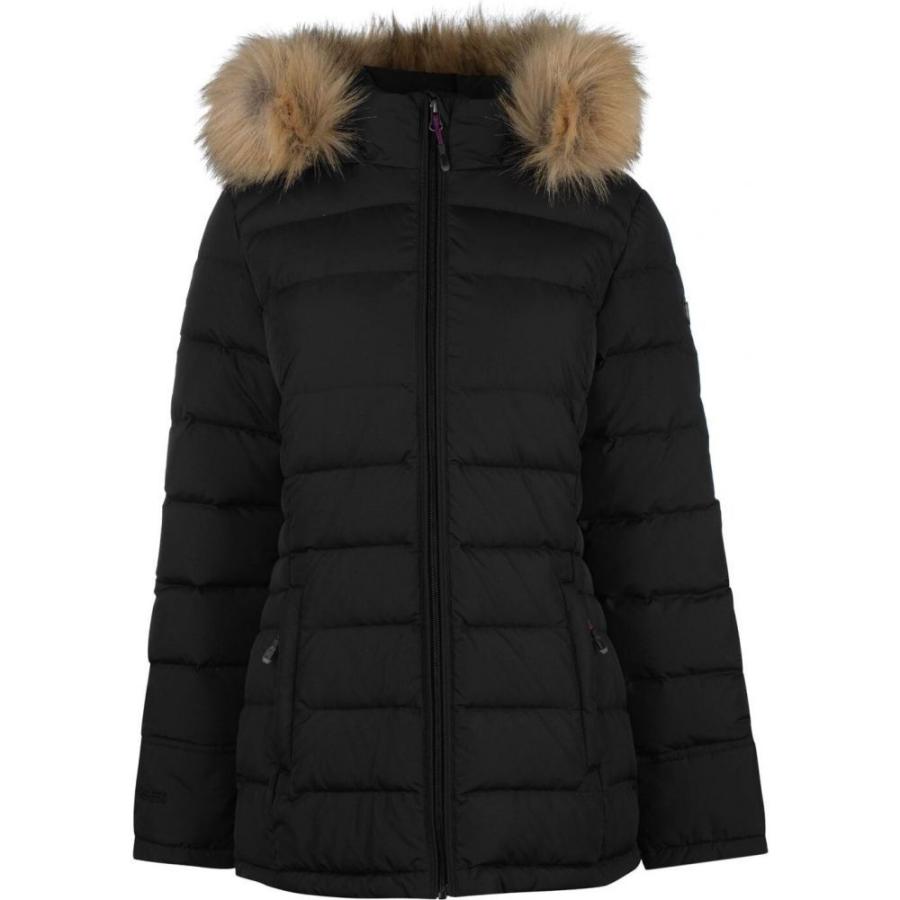 上質風合い 残り１点 サイズ 12 M カリマー Karrimor レディース アウター ダウン 中綿ジャケット Hood Down Jacket Black