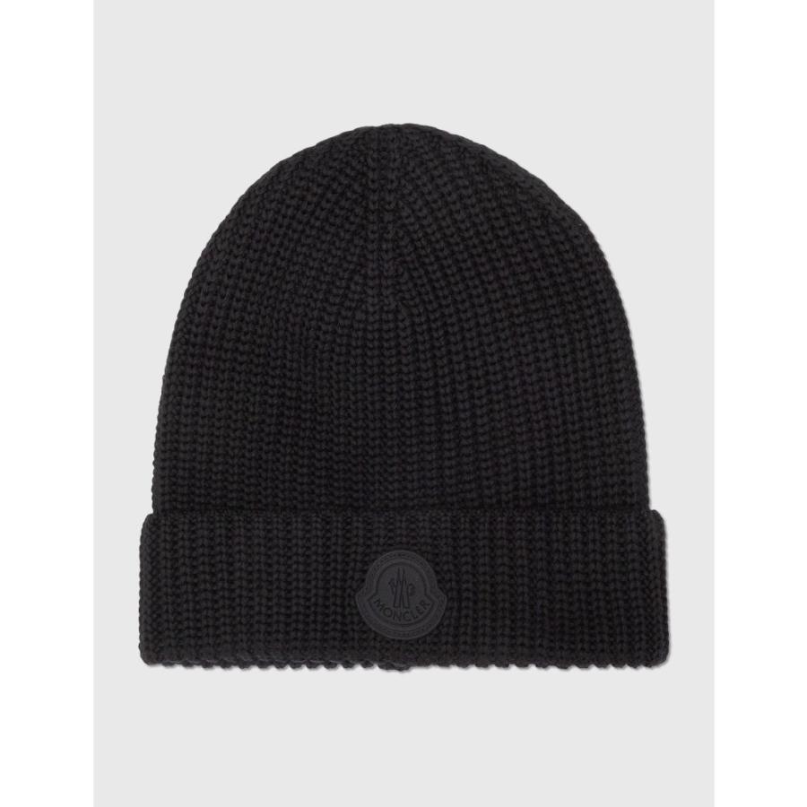 新しいエルメス Moncler モンクレール ニット メンズ 帽子 モンクレール Moncler メンズ ニット ビーニー 帽子 Logo Beanie Black 帽子 Www Smssvg Org