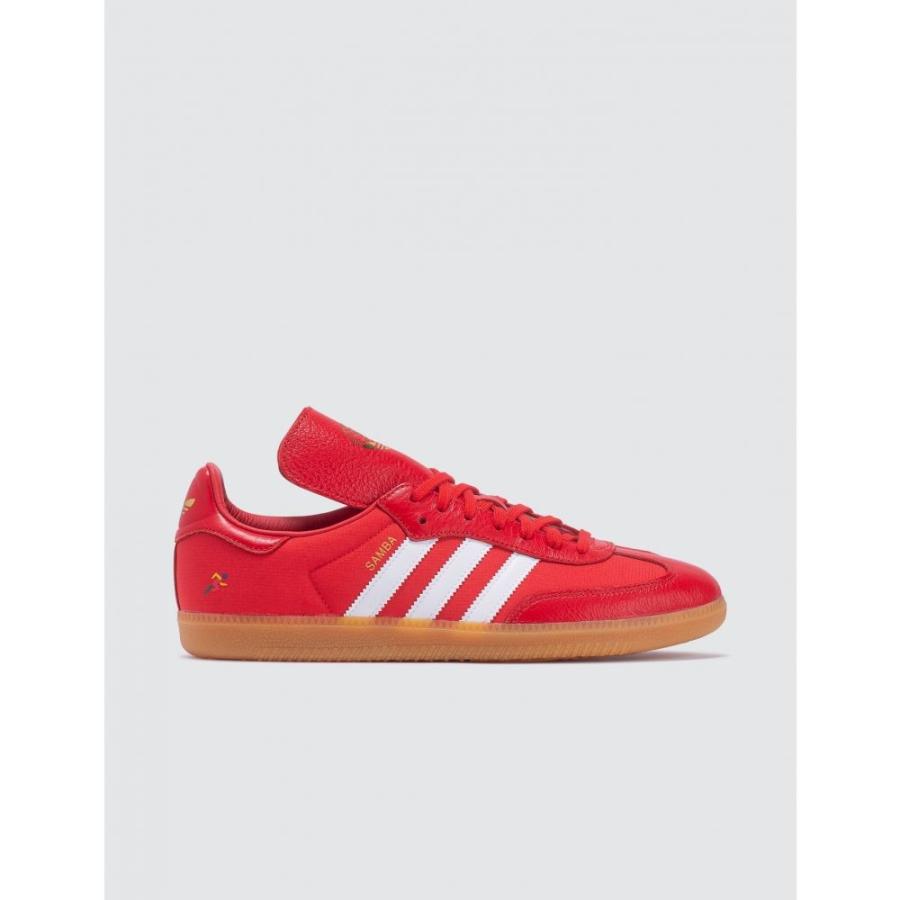 超激安 アディダス Adidas Originals メンズ スニーカー シューズ 靴 Oyster Holdings X Adidas Samba Red 代引不可 Nuevo Canecaspulido Com