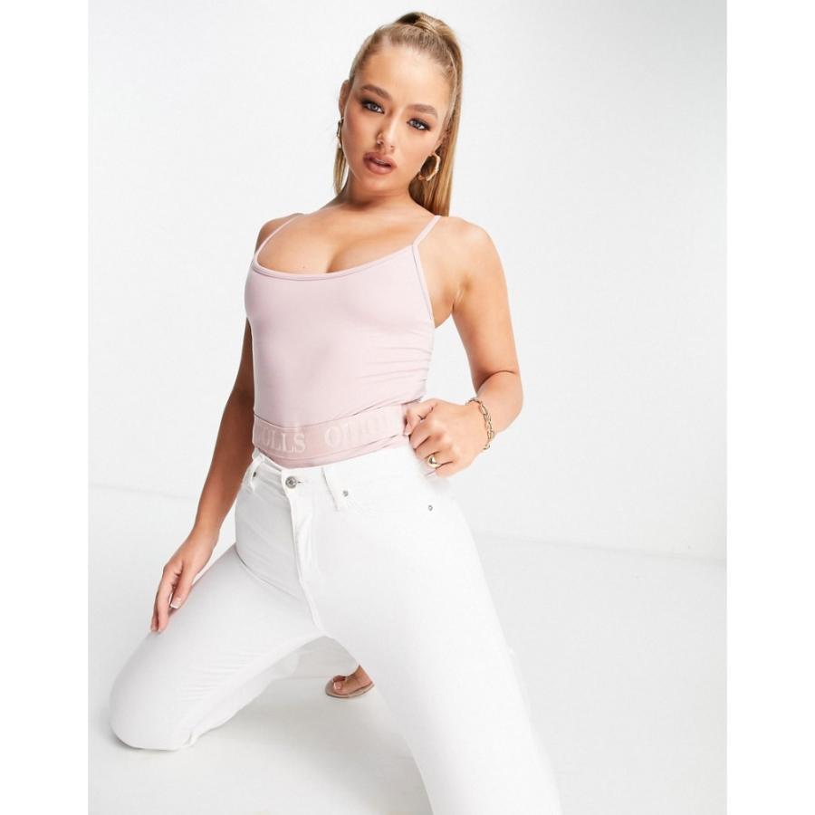 セール 本物 ザ オー ドールズ コレクション The O Dolls Collection レディース タンクトップ ロング Odolls Collection Logo Seam Detail Longline Vest Co Ord Pink 値引セール Www Superavila Com