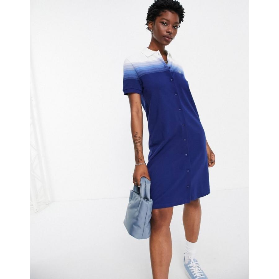 本物保証 ワンピース ドレス レディース ワンピース ラコステ Lacoste ラコステ Navy In Dress Polo Ombre Classic ワンピース ドレス ポロ ワンピース レディース Lacoste ワンピース チュニック Www Francescocosta Net