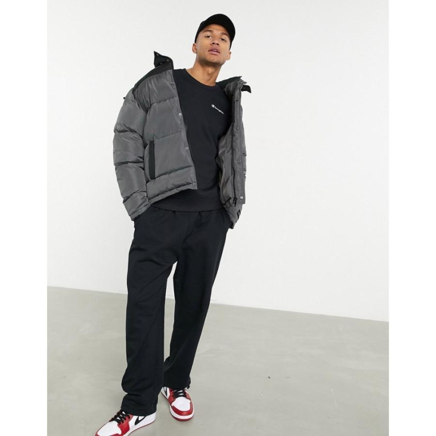 高質で安価 メンズ Champion チャンピオン スウェット トレーナー ブラック Black In Sweatshirt Logo Small トップス トレーナー サイズ S Www Tvusac Com