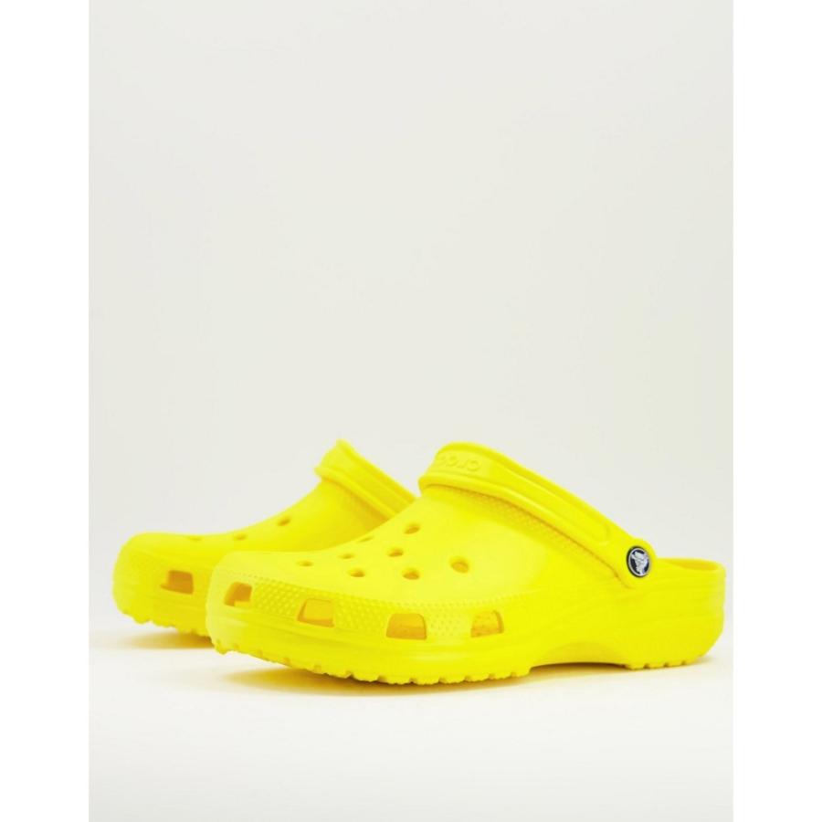クロックス Crocs メンズ クロッグ シューズ 靴 Classic サボ クロッグ シューズ Clogs イエロー イエロー フェルマート In