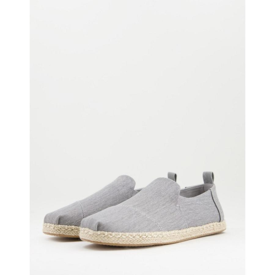 トムス Toms メンズ エスパドリーユ シューズ 靴 Deconstructed Alpargata Rope Espadrilles In Grey グレー 賜物
