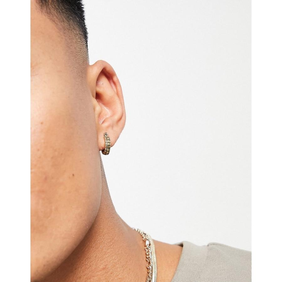 アイコン Icon Brand メンズ イヤリング ピアス ジュエリー アクセサリー Stainless Steel Triangle Hoops In Silver シルバー Ap フェルマート Fermart 1号店 通販 Yahoo ショッピング