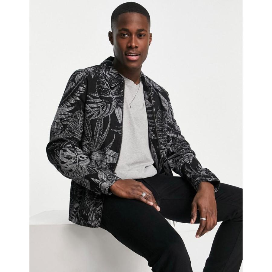 テッドベーカー Ted Baker メンズ ジャケット アウター Printed Linen Jacket In Black ブラック Ap フェルマート Fermart 1号店 通販 Yahoo ショッピング