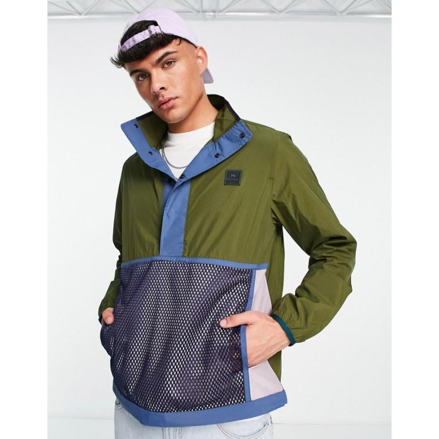 ポールスミス Ps Paul Smith メンズ ジャケット アウター Pop Over Jacket In Green グリーン Ap フェルマート Fermart 1号店 通販 Yahoo ショッピング