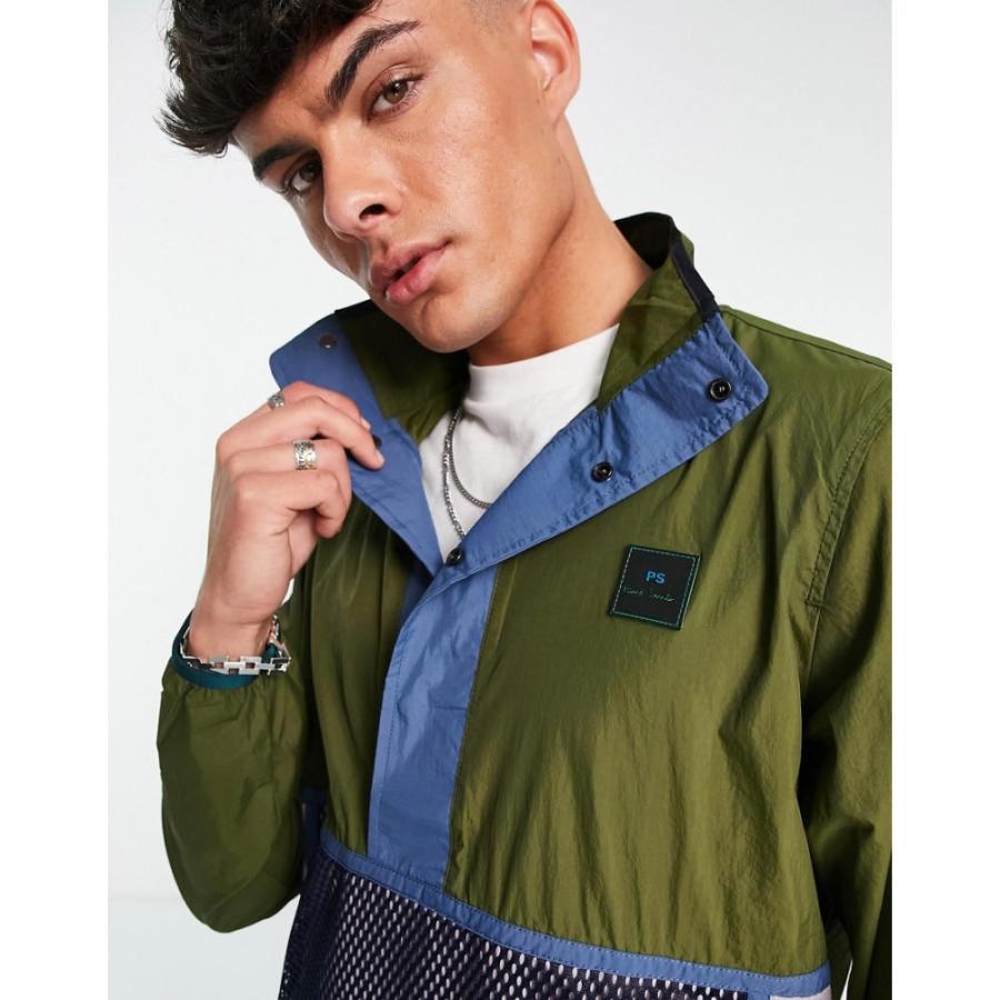 ポールスミス Ps Paul Smith メンズ ジャケット アウター Pop Over Jacket In Green グリーン Ap フェルマート Fermart 1号店 通販 Yahoo ショッピング