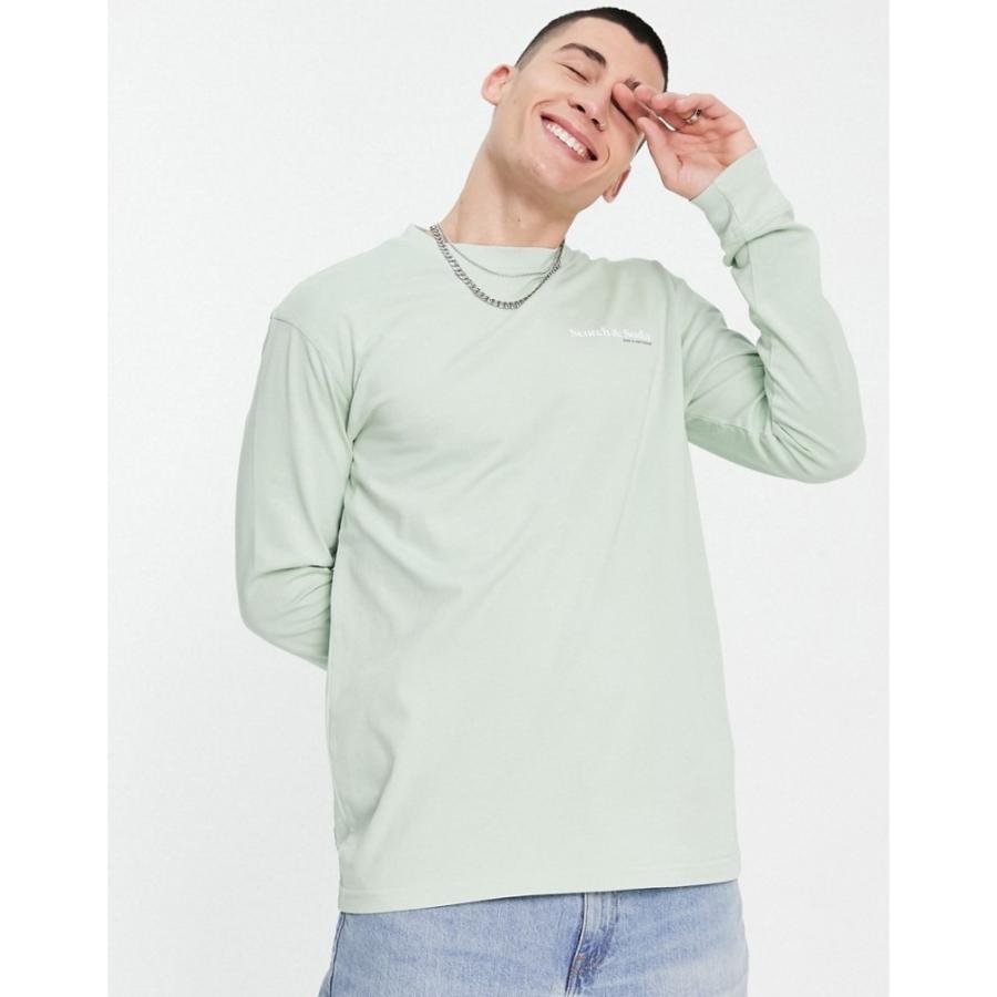 中古 Scotch スコッチ ソーダ グリーン Green In Sweatshirt トップス スウェット トレーナー メンズ Soda トレーナー サイズ M Www Quantumbytestore Com