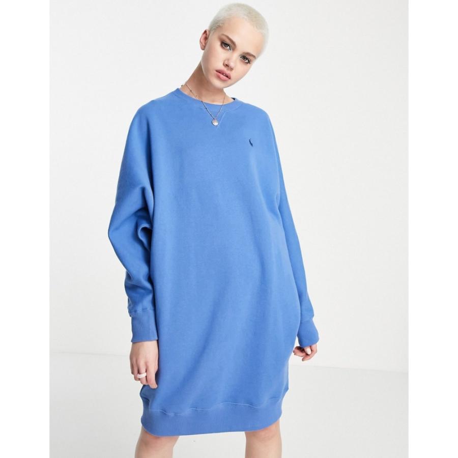 ワンピース レディース Lauren Ralph Polo ローレン ラルフ ワンピース ドレス Blue In Dress Sweater ワンピース 日本製 Razberi Net