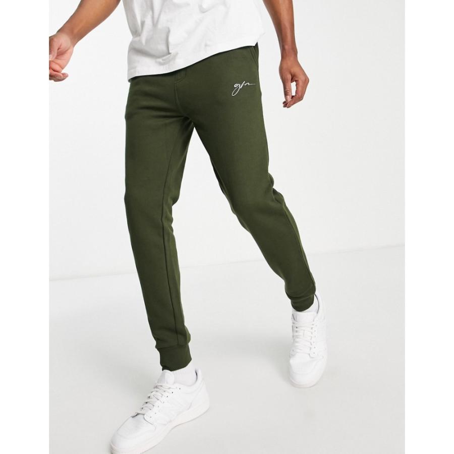 年中無休 グッドフォーナッシング カーキ Khaki In Jogger Signature ボトムス パンツ ジョガーパンツ メンズ Nothing For Good その他ボトムス パンツ サイズ S