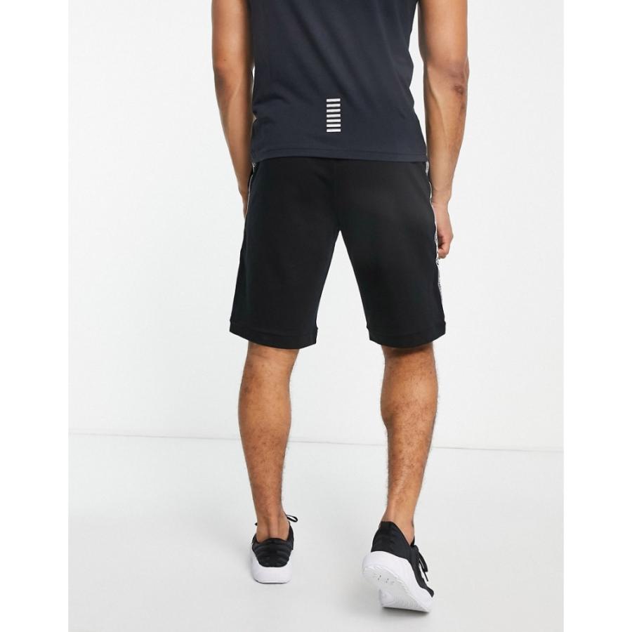 新作人気モデル Armani ボトムス パンツ ショートパンツ メンズ Ea7 イーエーセブン Taped ブラック Black In Shorts ショート ハーフパンツ サイズ M Www Raviwebcoding Com