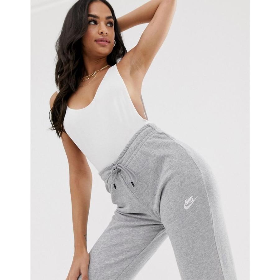 nike grey slim joggers