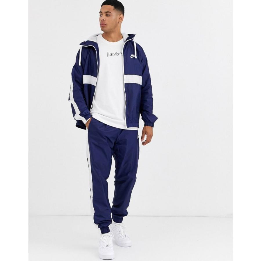 nike navy tracksuit