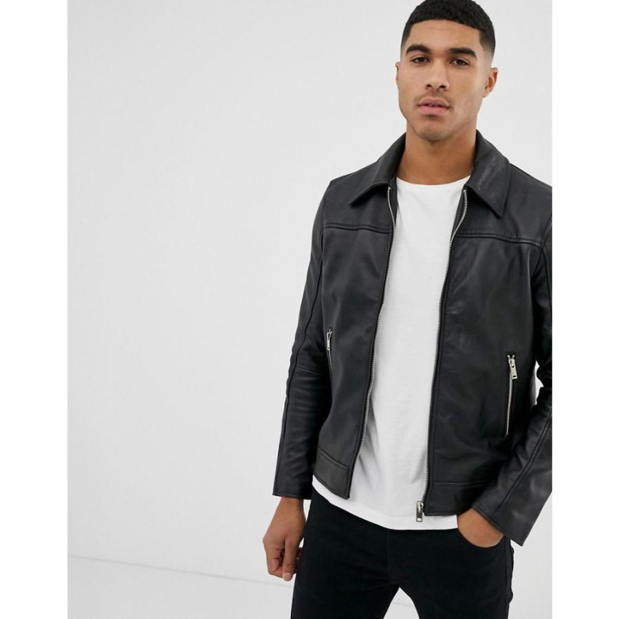 超安い ブラック Jacket Leather Fit Slim アウター レザージャケット メンズ Trevor Bolongaro ボロンガロトレバー メンズ レザージャケット ボロンガロトレバー Trevor Bolongaro ジャケット Knowledge21 Com