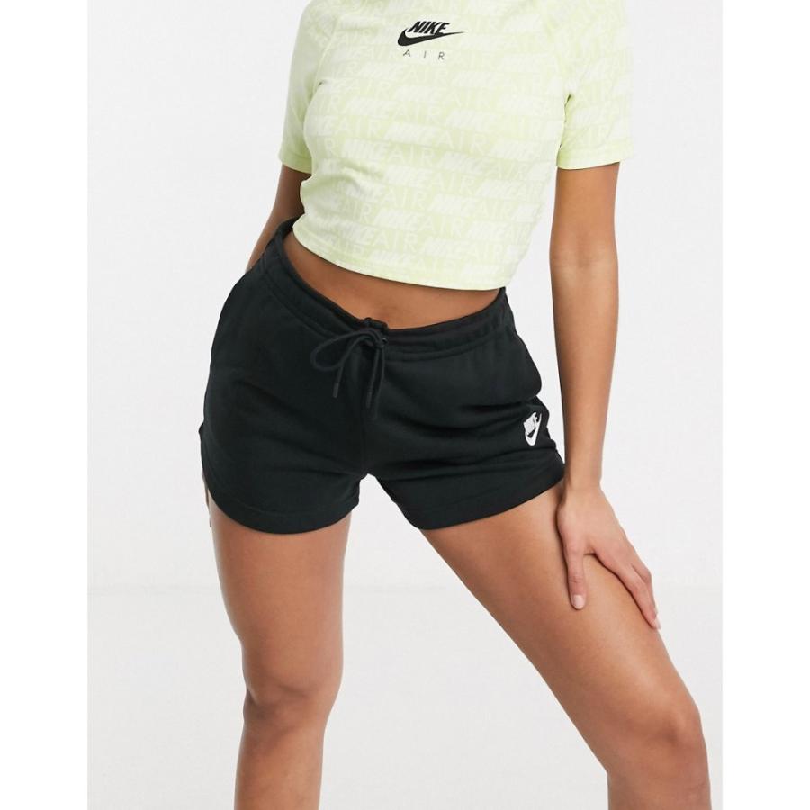 ナイキ Nike レディース ショートパンツ ボトムス パンツ Essentials Shorts In Black ブラック Ap フェルマート Fermart 1号店 通販 Yahoo ショッピング