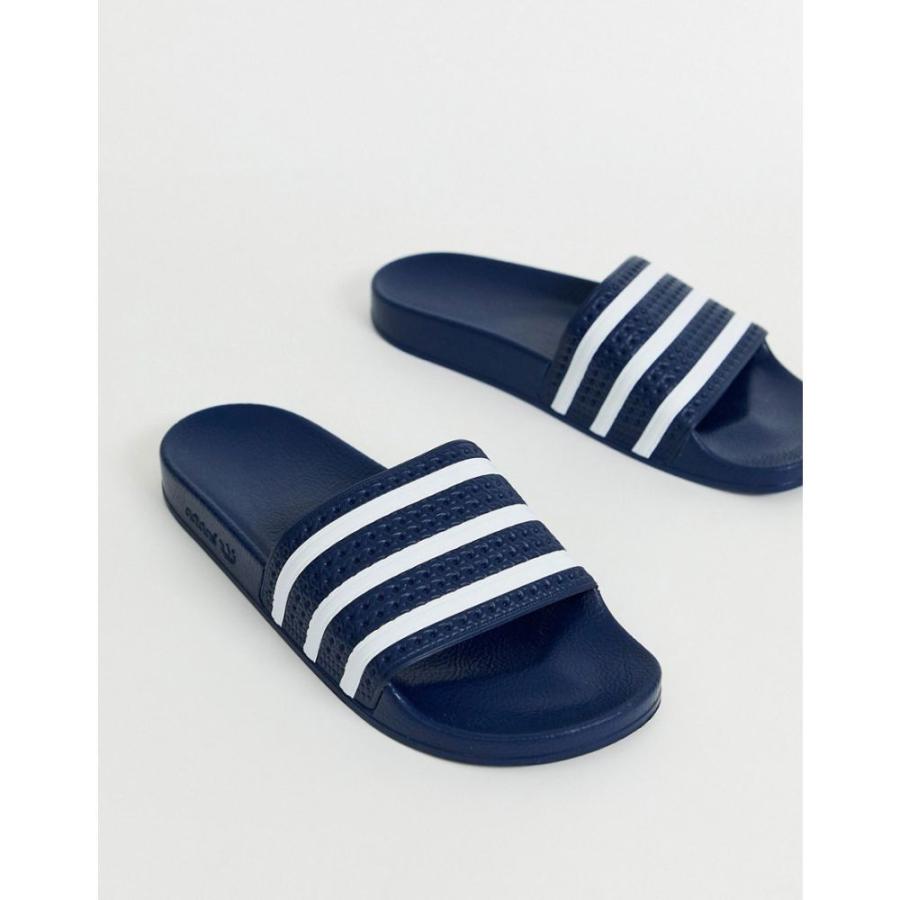 人気アイテム アディダス シューズ 靴 メンズ サンダル アディダス Originals Adidas Adidas ネイビー Navy In Slides Adilette Originals Adidas シューズ 靴 サンダル メンズ Originals サンダル Dagl Tg