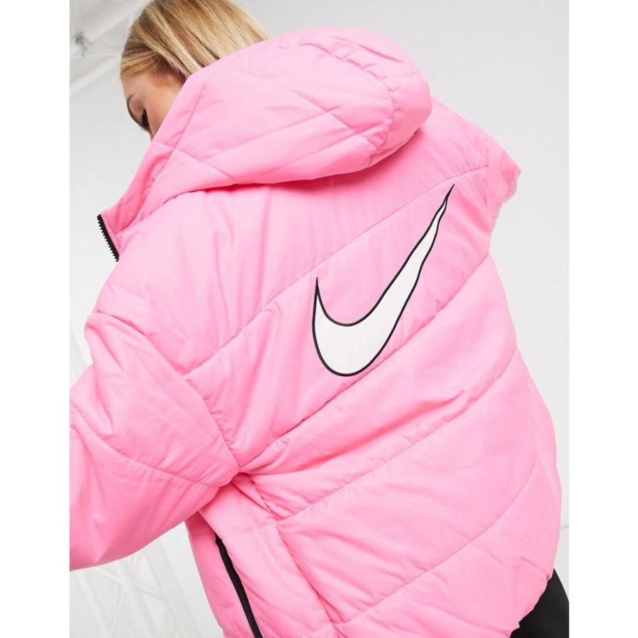 ナイキ Nike レディース ダウン 中綿ジャケット アウター Padded Jacket With Back Swoosh In Pink ピンク Ap フェルマート Fermart 1号店 通販 Yahoo ショッピング