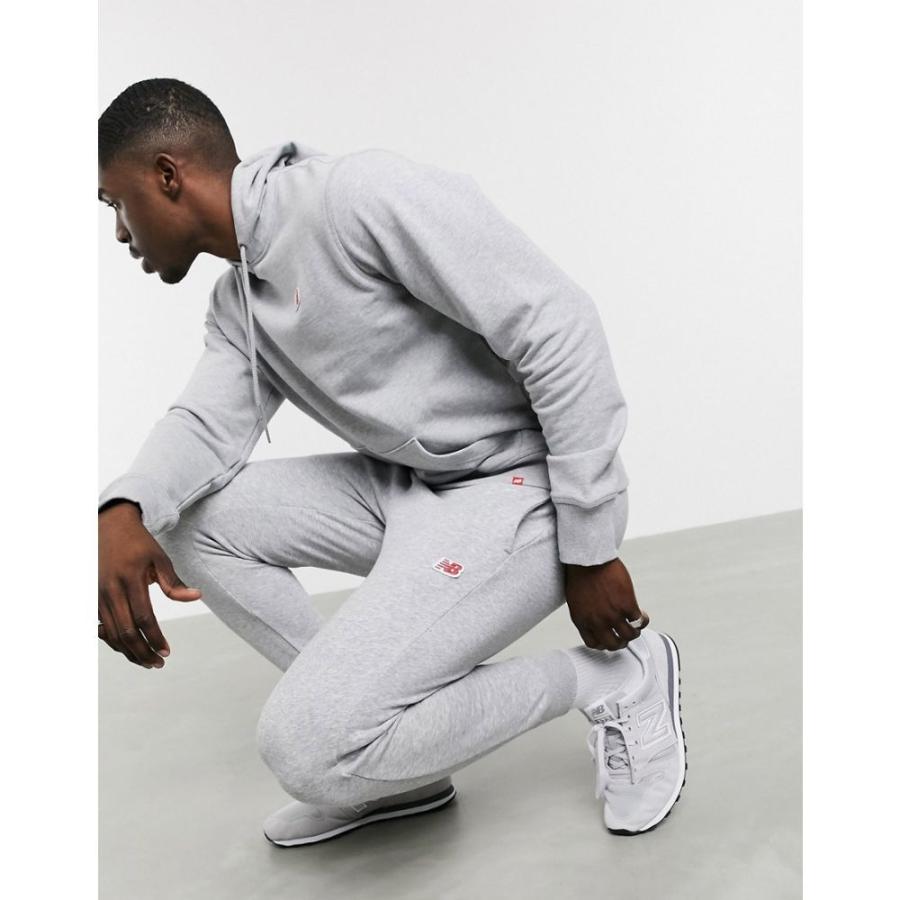 ニューバランス New Balance メンズ ジョガーパンツ ボトムス パンツ Small Logo Joggers In Grey グレー Ap フェルマート Fermart 1号店 通販 Yahoo ショッピング