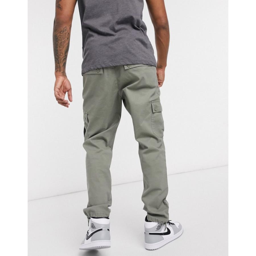 tapered cargo trousers