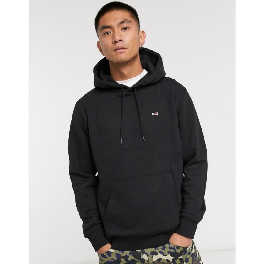 返品 交換対象商品 メンズ Jeans Tommy ジーンズ トミー パーカー ブラック Black In Hoodie Logo トップス パーカー サイズ M Baskincoffee Vicom Corp Com