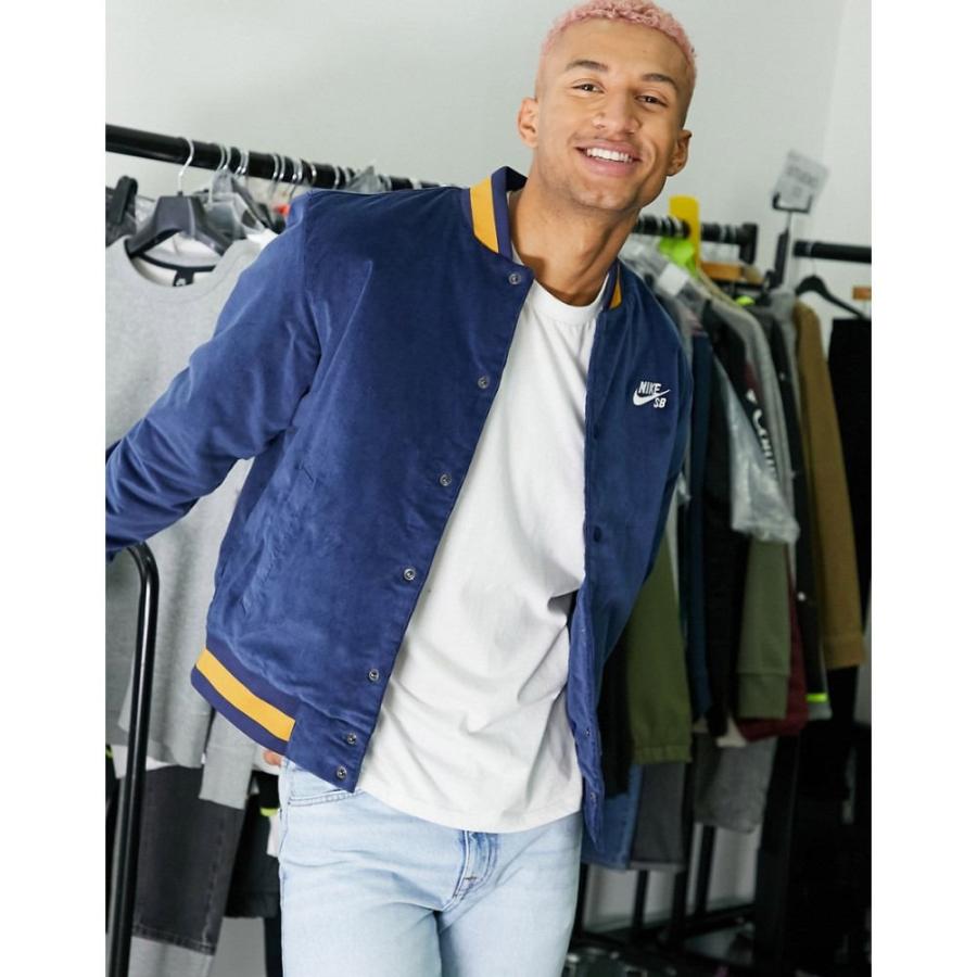 人気が高い ナイキ Nike Sb メンズ ブルゾン アウター Cord Varsity Jacket In Navy ネイビー Ap フェルマート Fermart 1号店 通販 Yahoo ショッピング 国産 Www Skylanceronline Com
