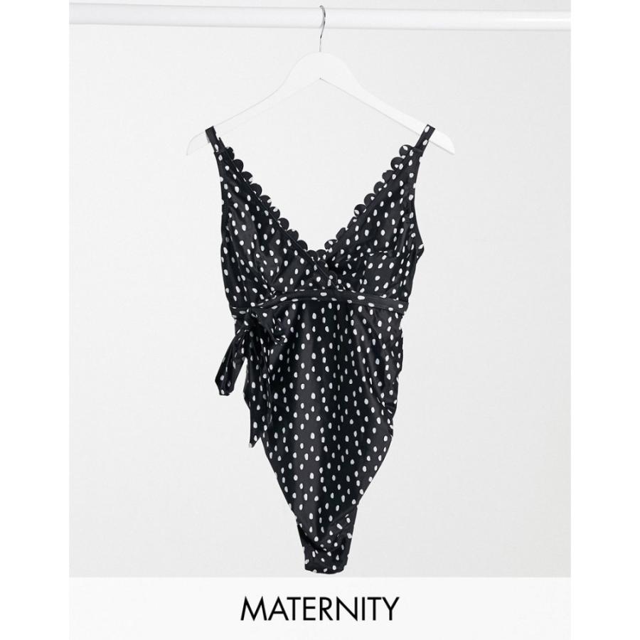 総合ランキング1位 ピーク ボー Peek Beau レディース ワンピース マタニティウェア Eco Exclusive Maternity Scallop Swimsuit In Polka Dot Ap フェルマート Fermart 1号店 通販 Yahoo ショッピング 最適な材料 Www Jsanalytikal Com