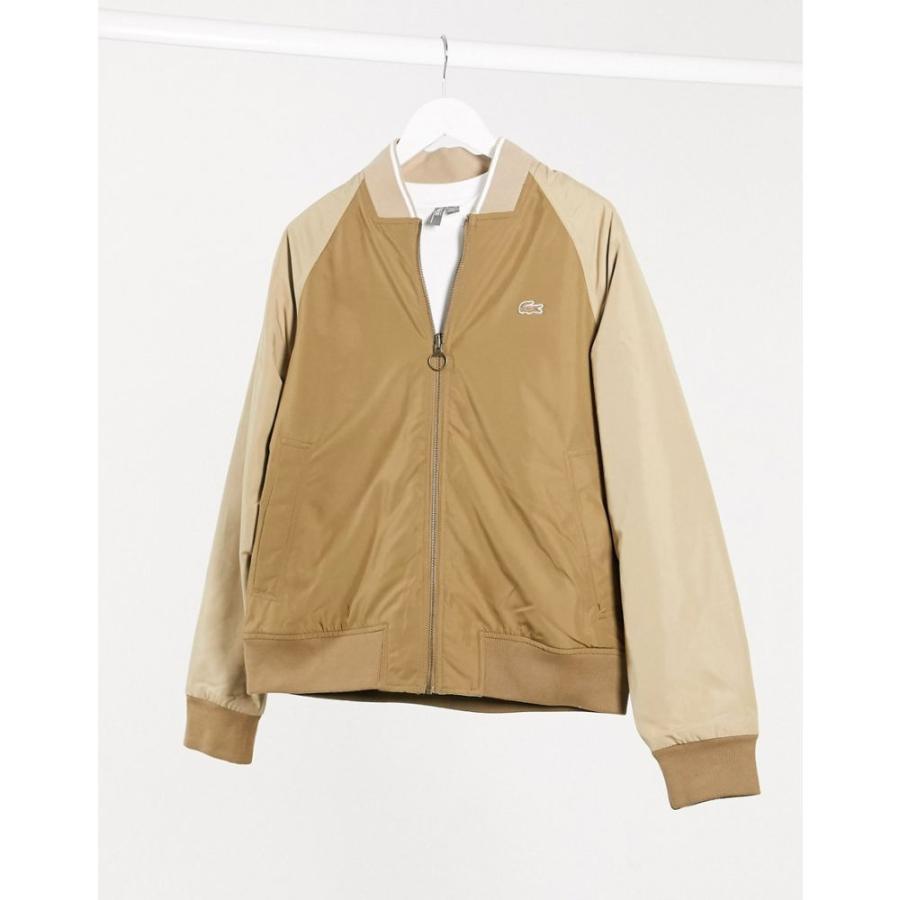 ラコステ Lacoste メンズ ブルゾン ミリタリージャケット アウター Reversible Bomber Jacket ブラウン Ap フェルマート Fermart 1号店 通販 Yahoo ショッピング