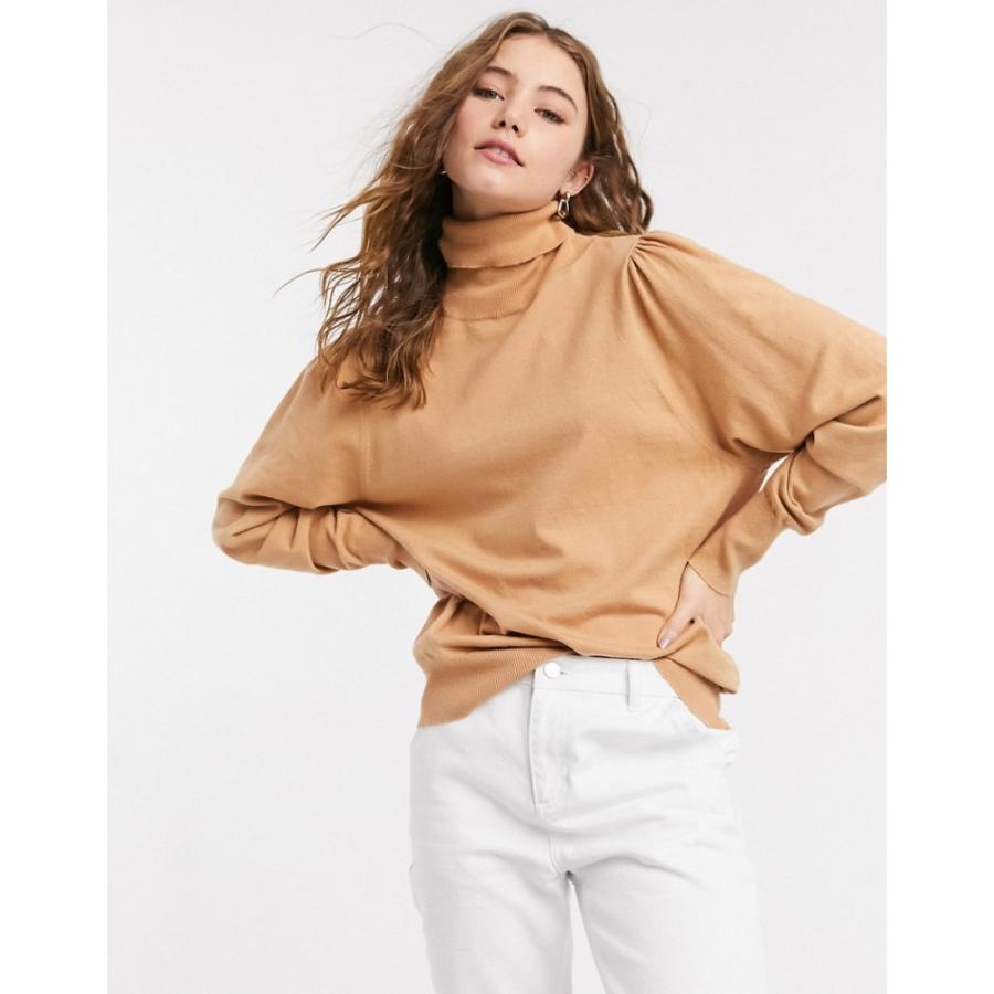 エイソス Asos Design レディース ニット セーター トップス Roll Neck Jumper With Open Back In Camel キャメル Ap フェルマート Fermart 1号店 通販 Yahoo ショッピング
