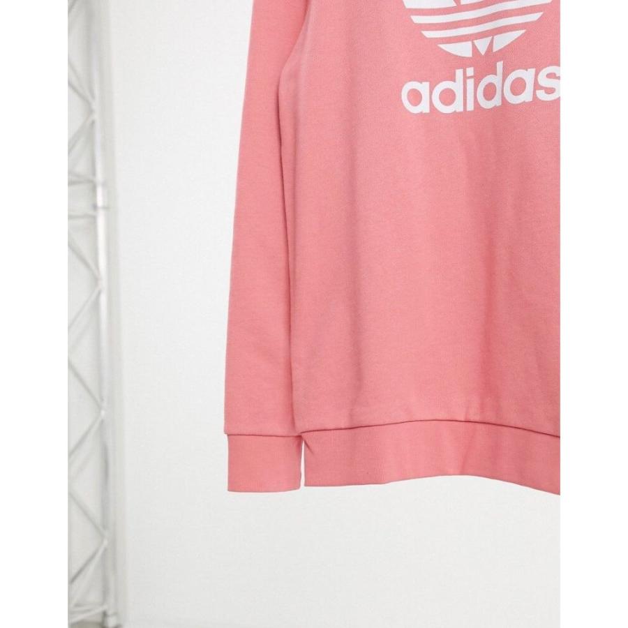 アディダス Adidas Originals メンズ スウェット トレーナー トップス Adicolor Large Trefoil Sweatshirt In Rose Pink ピンク Ap フェルマート Fermart 1号店 通販 Yahoo ショッピング