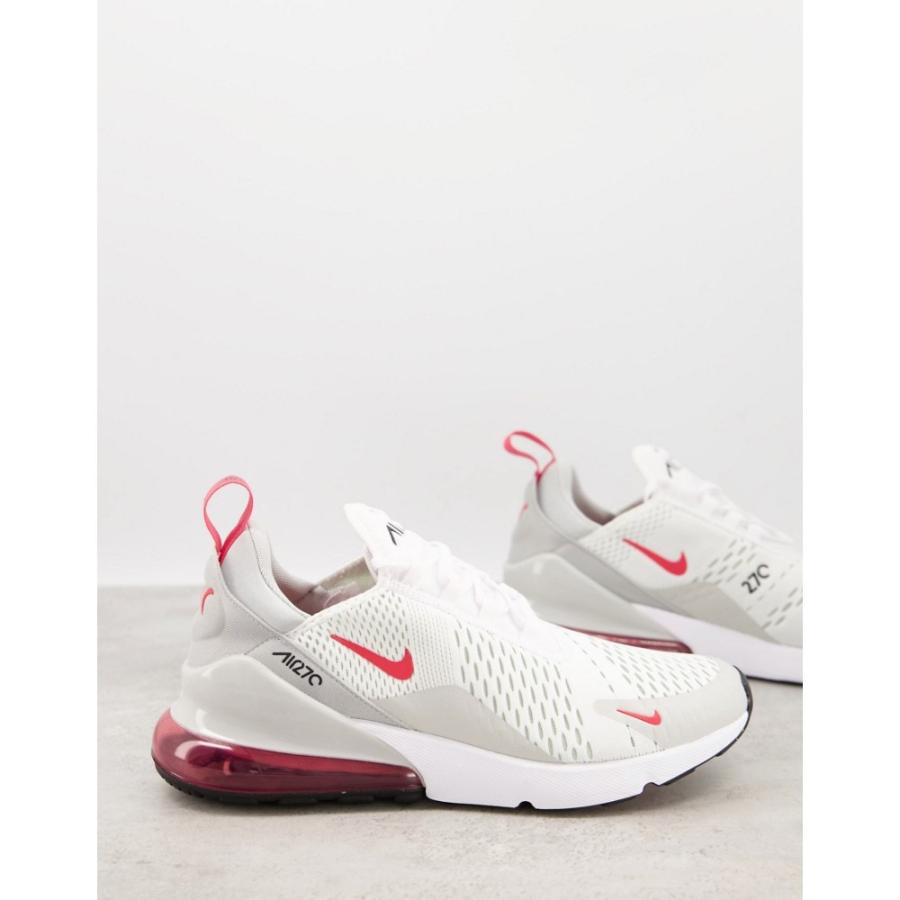 おしゃれ ナイキ Nike メンズ スニーカー エアマックス 270 シューズ 靴 Air Max 270 Essential Trainers In White ホワイト 人気ブランドを Clinicagastroservice Com Br