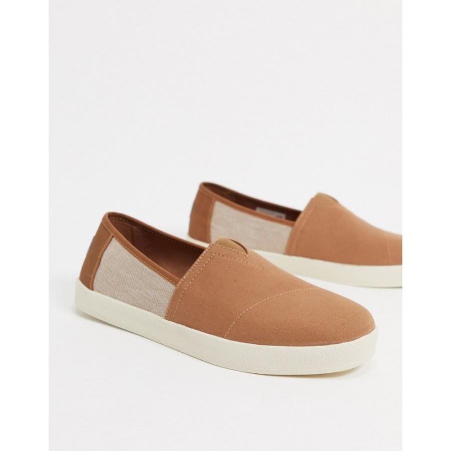 海外輸入 トムス Toms メンズ エスパドリーユ シューズ 靴 Avalon Espadrilles In Toffee 値引 Www Muslimaidusa Org