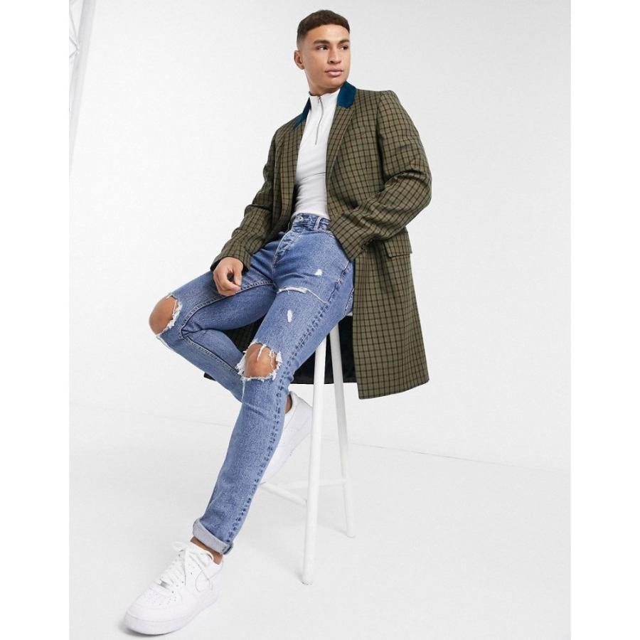 トミー ヒルフィガー Tommy Hilfiger メンズ コート アウター Collections Wool Contrast Collar Coat グリーン Ap フェルマート Fermart 1号店 通販 Yahoo ショッピング